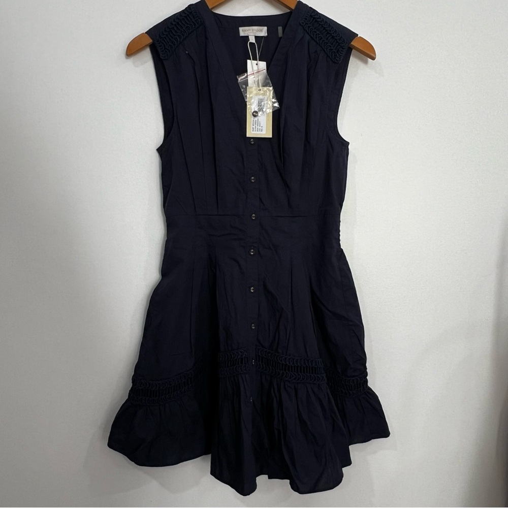 Ramy Brook Navy Sleeveless Dress - Picture 3 of 11